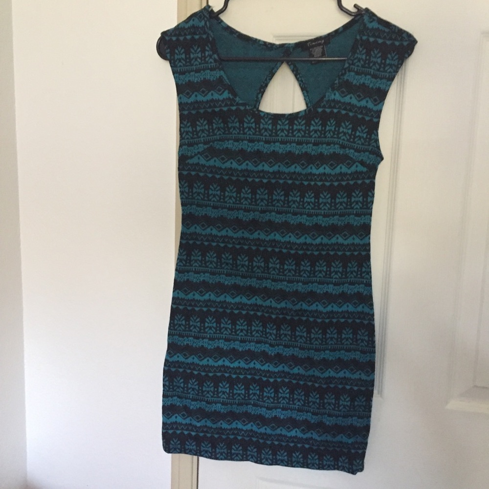 Timing Green Dress